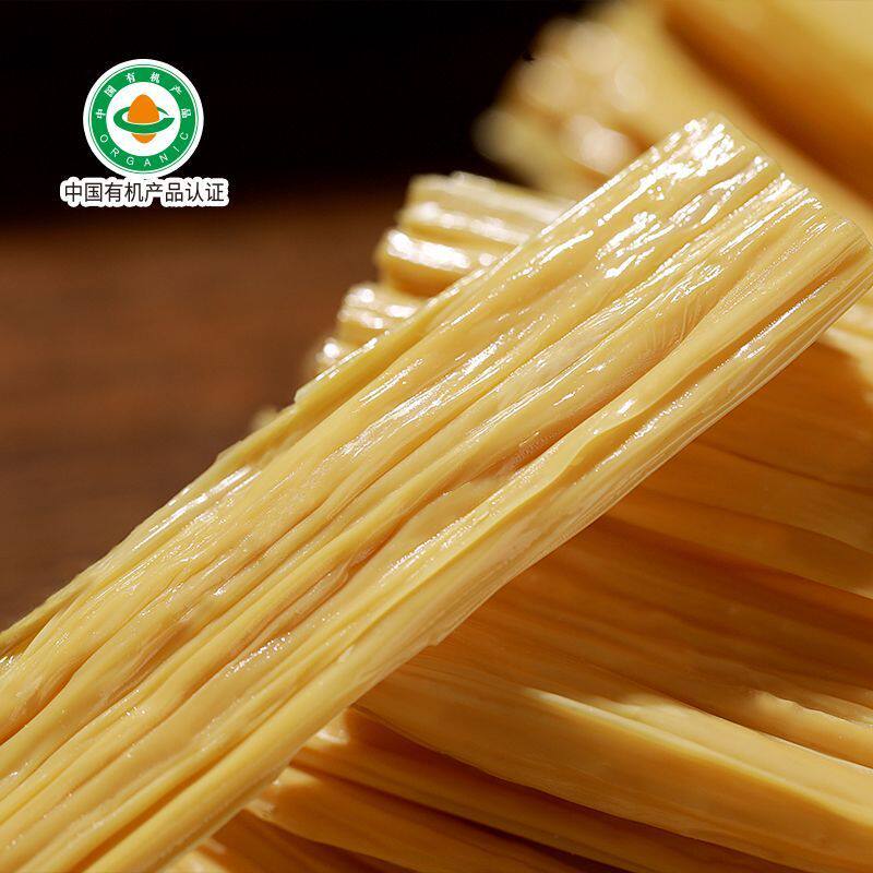 豆黄金腐竹108g山东有机腐竹100%0添加腐竹速泡干腐竹凉拌菜家用