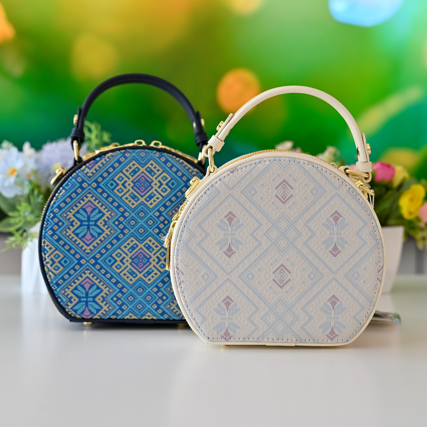 新中式壮锦文创女包商务礼品