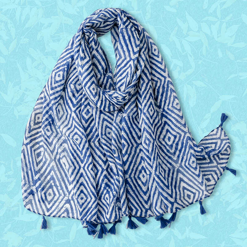 壮族民族风服饰搭配饰壮锦围巾