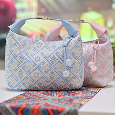 新款广西非遗壮锦文创女包手提包