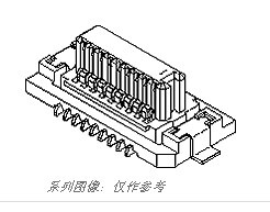 连接器 MOLEX 52588-3075 52588-3090 30pin 0.8mm间距 原装进口