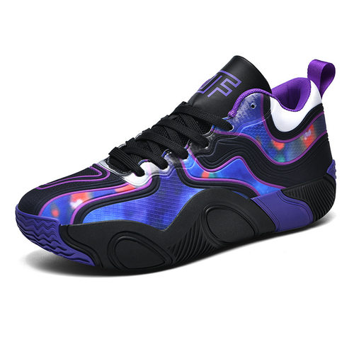 篮球鞋青少年战靴新款实战蓝球鞋橡胶底训练球鞋男中小学生运动鞋