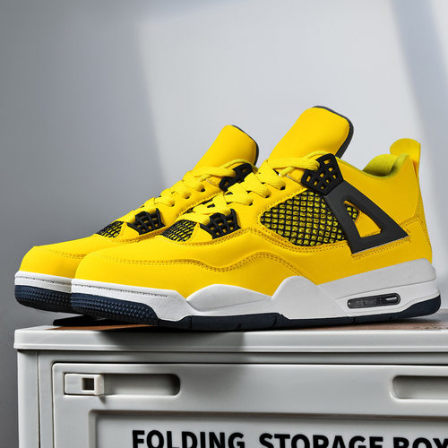 2025秋季新款气垫鞋情侣运动鞋4代篮球鞋透气男女鞋中学生运动鞋