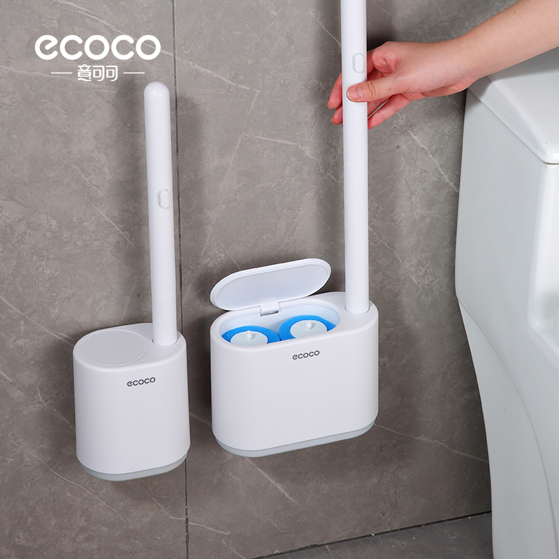 意可可一次性壁挂马桶刷头替换