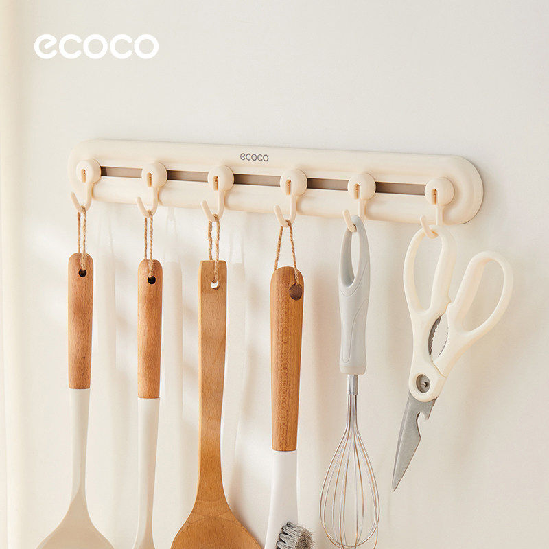 ecoco免打孔强力承重厨房挂钩