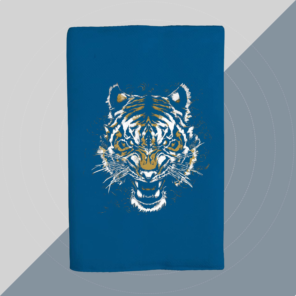 水墨风虎头图定制书衣笔记A5布面书衣a6日记本子书套手帐本记账本