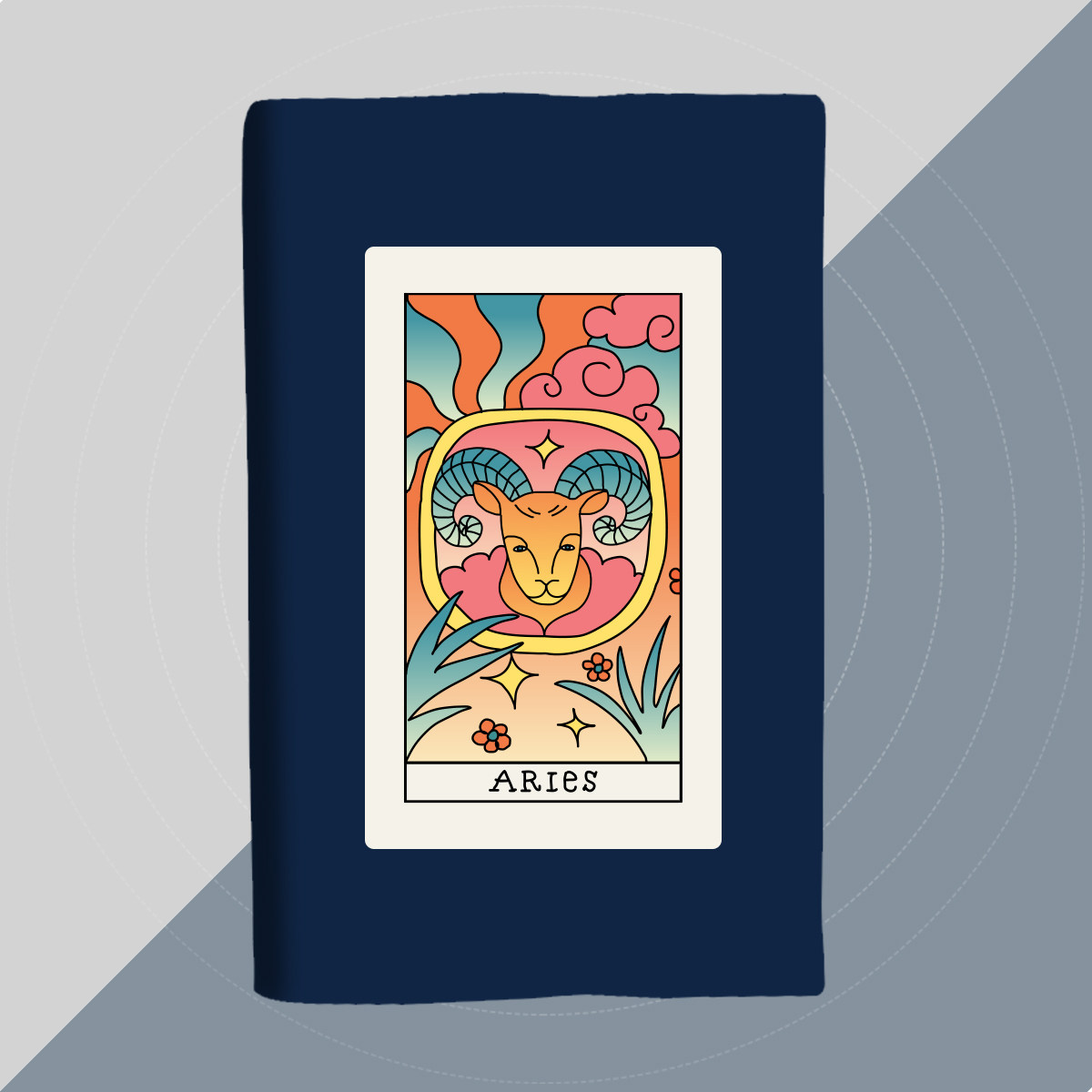 星座手帐本白羊座星空定制活页本a5布艺书衣a6日记保护书套记账本