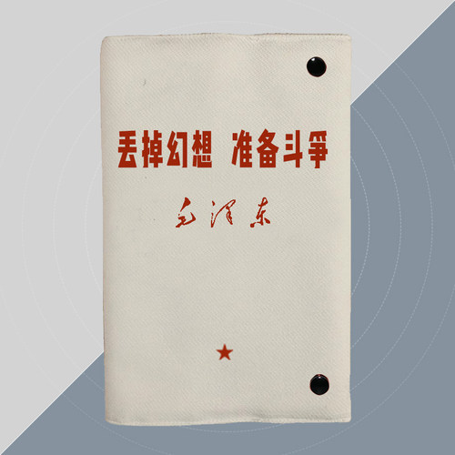 布艺书皮手帐励志笔记本