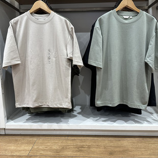 男装/女装凉感T宽松圆领T恤夏季休闲5分袖短袖465185/475355