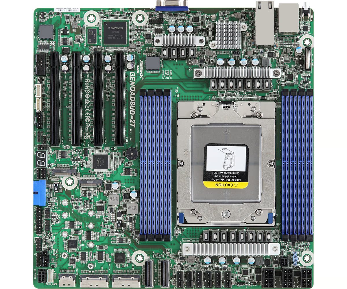 GENOAD8UD-2T/X550服务器板SP5 LGA 6096 AMD EPYC 9004 DDR5-封面