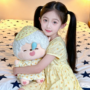 女孩网红爆款鼻涕懒羊羊玩偶布娃娃毛绒玩具公仔儿童女生生日礼物