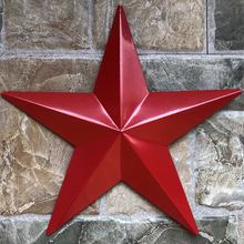 红色五角星墙面壁饰会议厅酒吧村委会天花吊顶墙壁装饰壁挂五角星