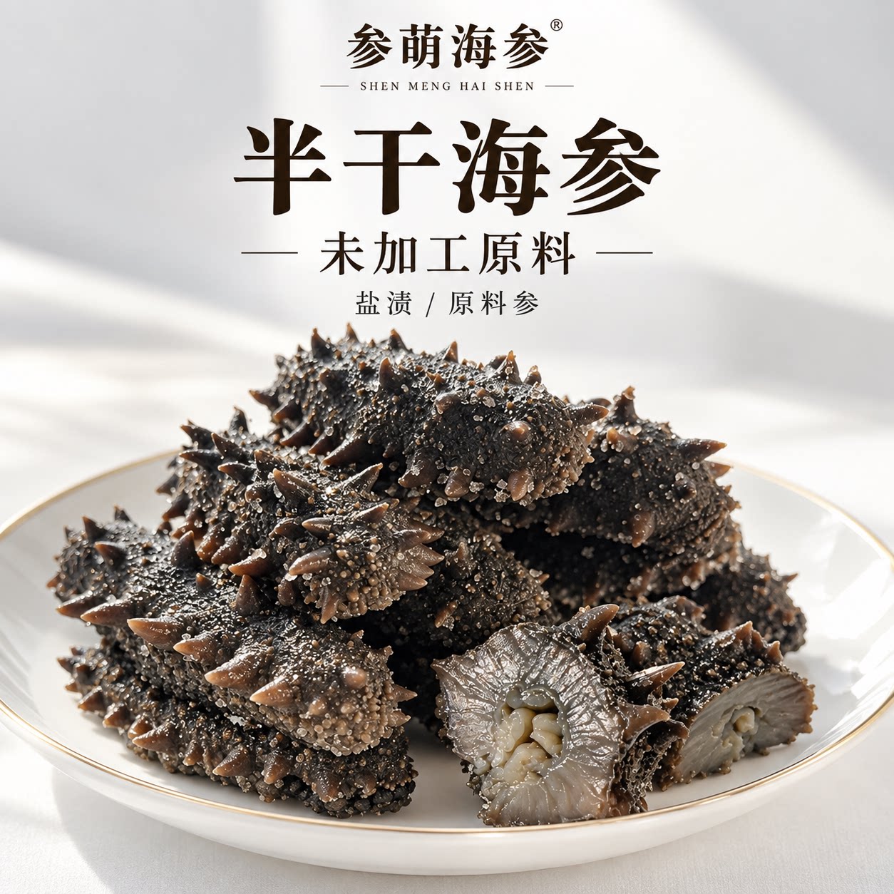 参萌海参大连半干（海参原料）