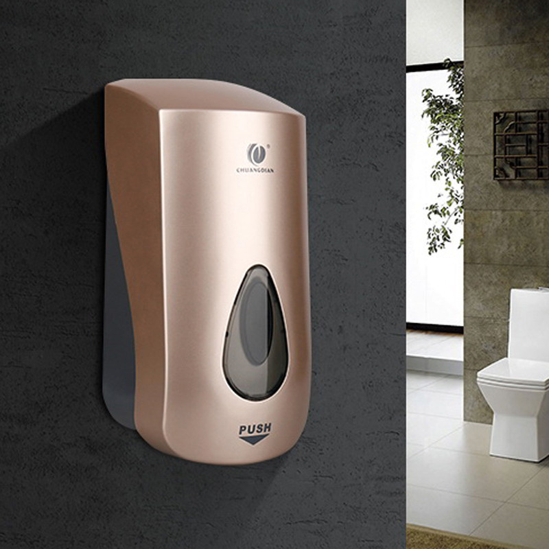 家用壁挂皂液器免打孔洗手液瓶手动皂液器卫生间厨房皂液瓶,家装主材,皂液器,淘宝优惠券,粉丝福利购,淘宝优惠卷