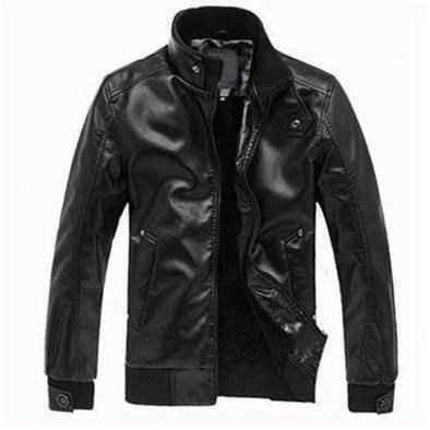 Man leatr jacket men jackets winter coat 男人皮衣夹克