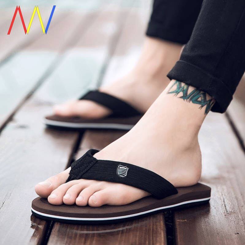 MENS SLIPPERS FOR MEN ROOM SHOES CASUAL BEACH SANDALS HOME