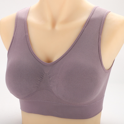 妈妈文胸中老年运动内衣聚拢无痕