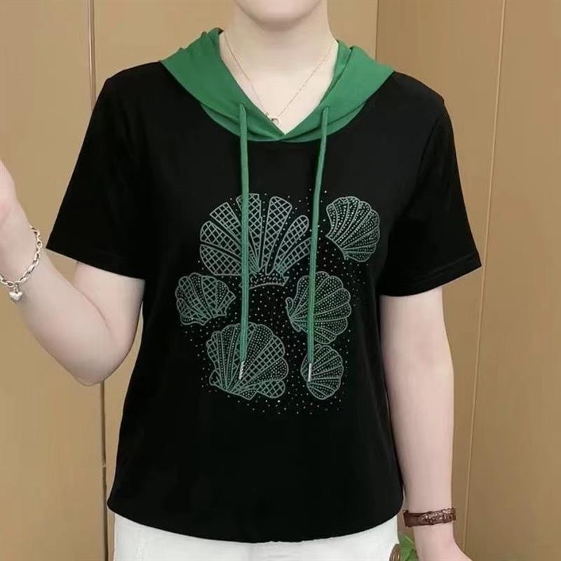 短袖t恤女士2025夏季新款