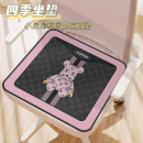 通用耐脏冰丝坐垫凉席垫夏季 椅子坐垫潮牌卡通办公椅宿舍椅垫四季