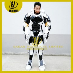 真人可穿戴双子星钢铁侠MK39机甲可穿戴灯光变声婚庆景区引流机甲