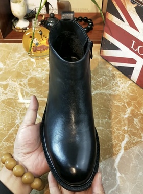 1111欧洲站休闲软头层牛皮商务新款高帮男士黑色鞋韩版休闲男皮鞋