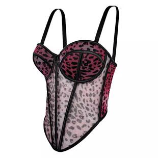 sheer lace mesh bra wear corset outer Premium