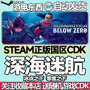 Steam正版 深海迷航 零度之下 冰点之下 国区激活码cdk