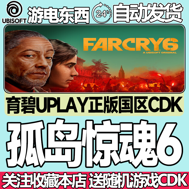 育碧正版孤岛惊魂6国区key