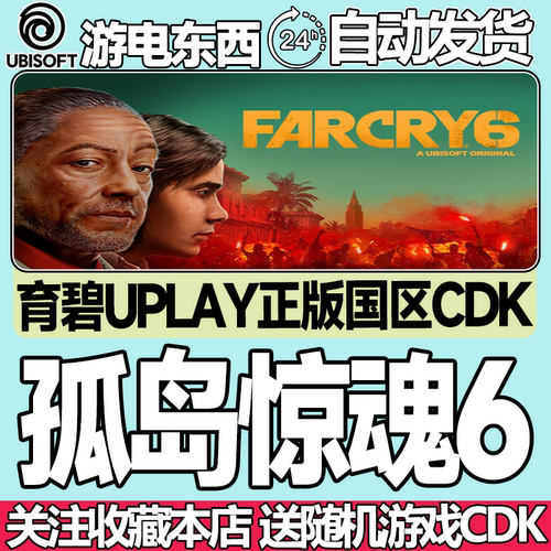 育碧正版孤岛惊魂6国区key