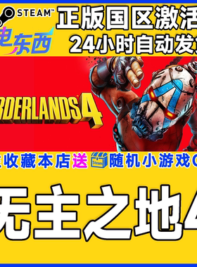 steam正版游戏 无主之地4 Borderlands 4  国区激活码CDK现货