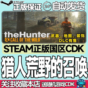 Steam正版 猎人野性的呼唤 猎人荒野的召唤 国区激活码cdk 现货