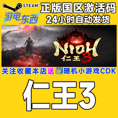 PC端steam仁王3CDK现货秒发
