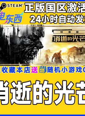 steam正版游戏 消逝的光芒 Dying Light 国区激活码CDK