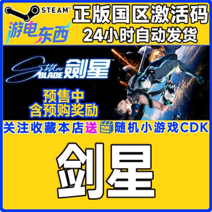 剑心 剑星 Stellar Blade CDK steam正版 国区激活码 游戏