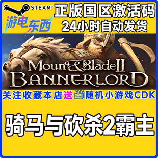 Mount Blade steam正版 国区激活码 骑马与砍杀2霸主 CDK 游戏