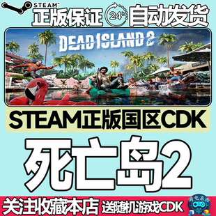 Steam正版 死亡岛2 国区激活码cdk Dead Island 2 现货秒发