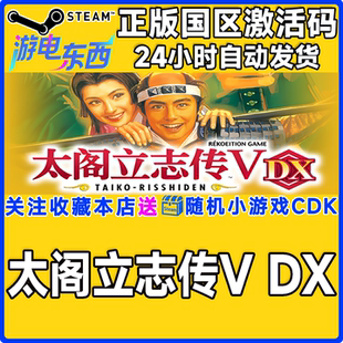 steam正版游戏 太阁立志传V DX 太阁立志传5 DX国区激活码CDK