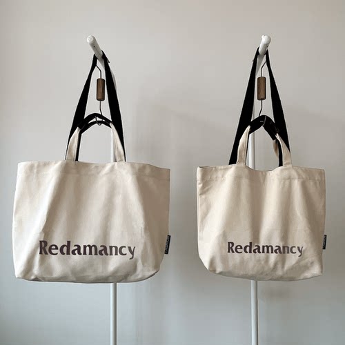 慵懒大牌休闲帆布包拎书袋