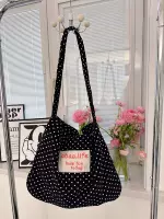 Black Wave Dot White Big Standard