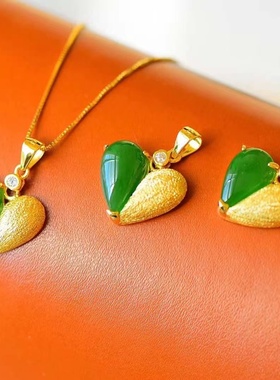 爱心时尚锁骨链小众个性设计精致时尚简约高级百搭吊坠项链女士款