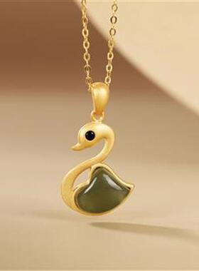 小仙女气质优雅古典点缀粉锆吊坠