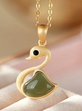 小仙女气质优雅古典点缀粉锆吊坠