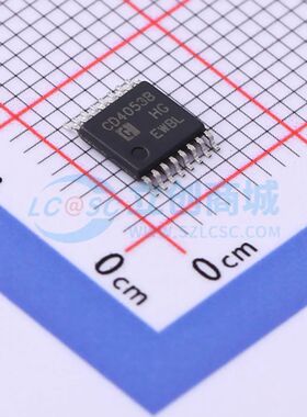 CD4053BMT/TR TSSOP-16 模拟开关/多路复用器