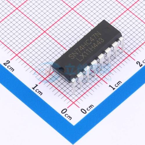 SN74HC47N(LX) DIP-16 数码管驱动