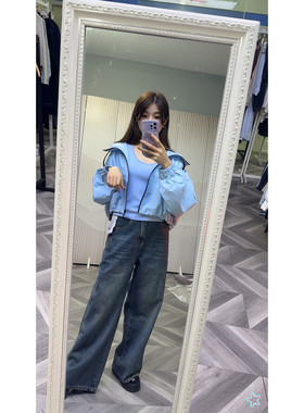 可路莎正品251013 新款连帽户外运动休闲百搭减龄外套