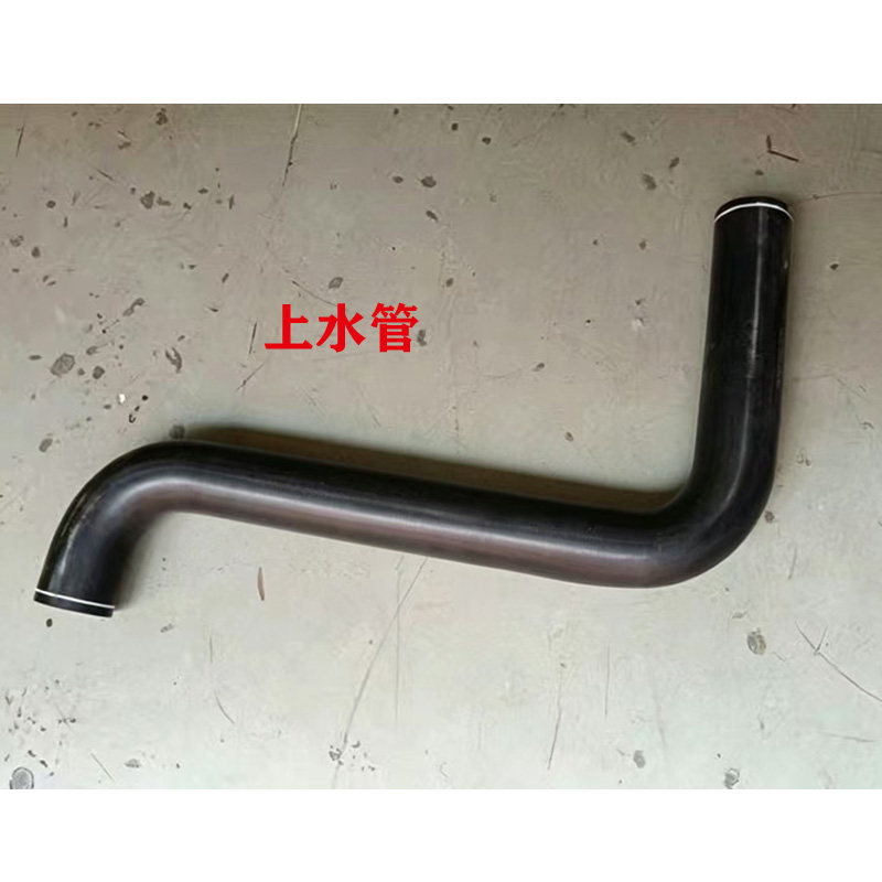 适用于重汽豪沃TX水箱散热器水管胶管WG9725535132 WG9725535134