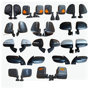 电动三轮车反光镜四轮车后视镜老头乐倒车镜篷车半棚车通用反光镜