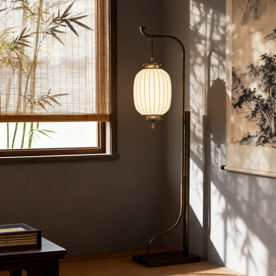 宋式美学客厅落地灯新中式复古