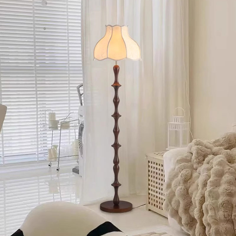 法式中古落地灯客厅沙发旁灯