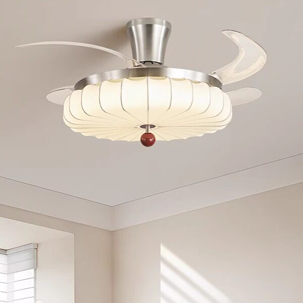 2025新款法式中古卧室风扇灯布艺主卧室房间吸顶灯餐厅吊扇灯一体,家装灯饰光源,风扇灯,淘宝优惠券,粉丝福利购,淘宝优惠卷